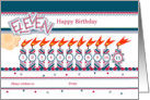 Happy 11th Birthday, Cake with 11 Candles card
