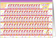 Happy 85th Birthday, Cake with 85 Candles card