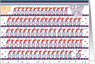 Happy 84th Birthday, Cake with 84 Candles card