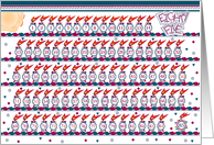 Happy 85th Birthday, Cake with 85 Candles card