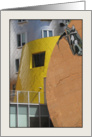 Modern Architecture-Yellow & Circular Metal Walls card