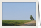 Get Well- Rural Blue Sky Landscape in Wellsboro, PA card