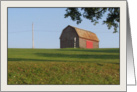 Red Barn Door in Wellsboro, PA card