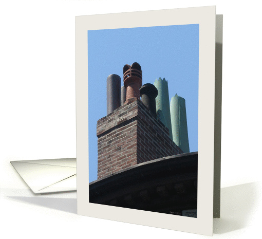 Beacon Hill, Boston Chimney card (844642)