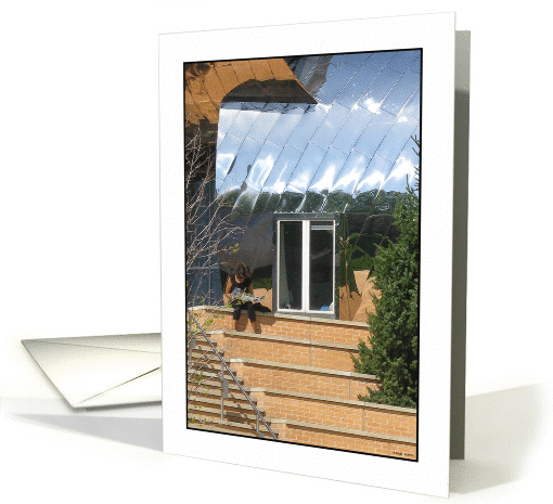 Avant Garde Architecture- Reflective Steel at MIT Stata Center card