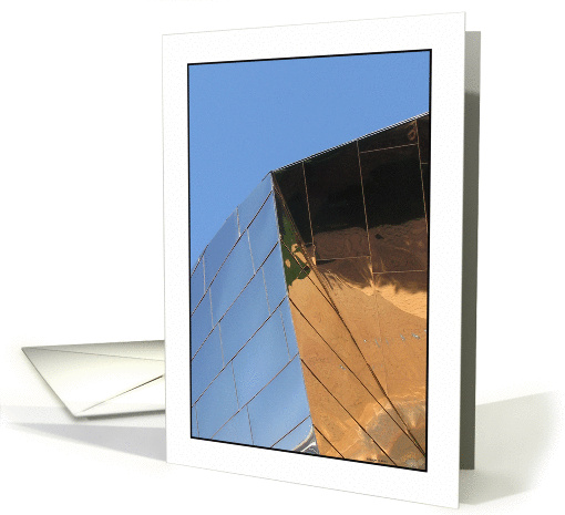 Avant Garde Architecture- Mirror Shapes at MIT Stata Center card
