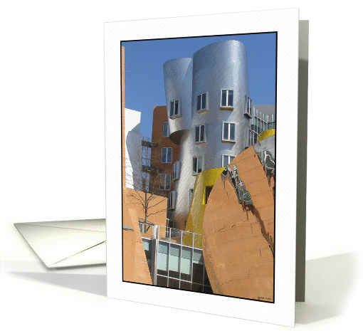 Avant Garde Architecture- Varied Shapes at MIT Stata Center card