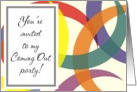 Invitation - Coming Out Party card