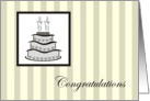 Congratulations - Civil Union/Commitment Ceremony card