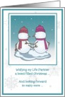 Best wishes - Life Partner card