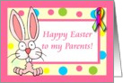 Happy Easter - To my Parents card