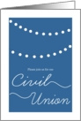 Civil Union - Blue card