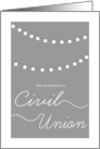 Civil Union - Grey card