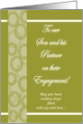 To Our Son & his Partner - Engagement card