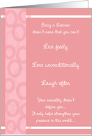 Live Freely - 2 card