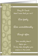 Live Freely - 3 card