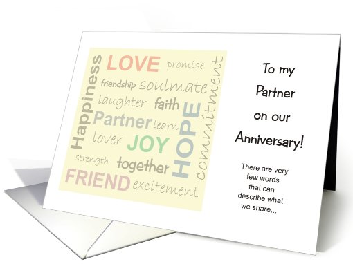 Anniversary - Partner card (828777)
