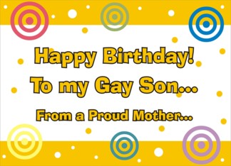 Happy Birthday - Gay...