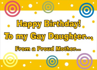 Happy Birthday - Gay...