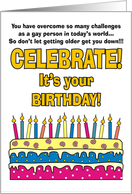 It’s your Birthday - Gay card