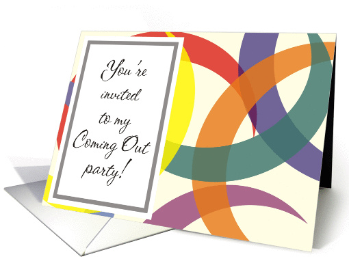 Invitation - Coming Out Party card (832691)