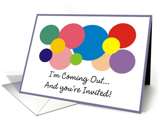 Invitation - Coming Out Party card (832692)