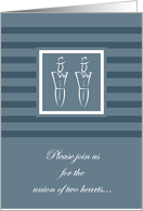 Invitation - Civil Union/Commitment Ceremony card