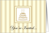 Invitation - Civil Union/Commitment Ceremony card