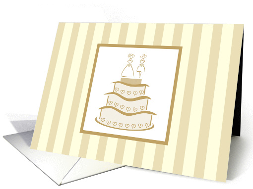 Wedding - Civil Union/Commitment Ceremony card (832919)