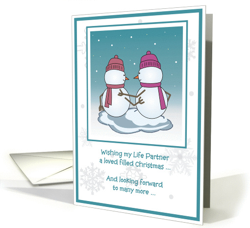 Best wishes - Life Partner card (833776)