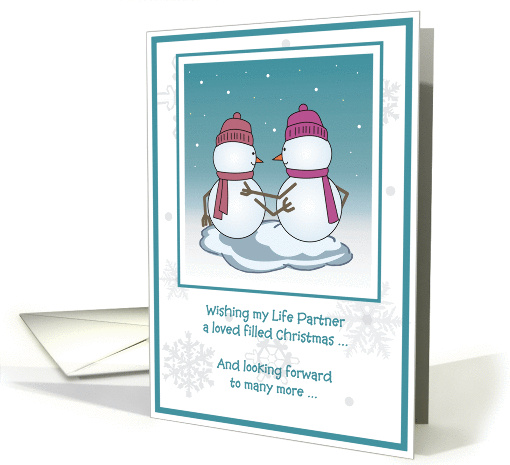 Best wishes - Life Partner card (833776)