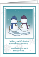 Best wishes - Life Partner card
