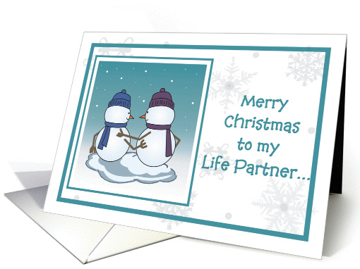 Best wishes - Life Partner card (838339)