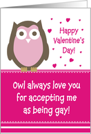 Valentine - Gay card