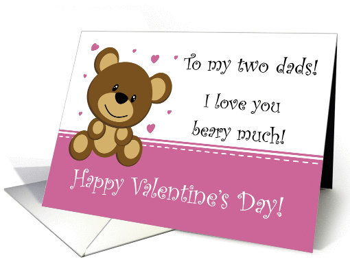 Valentine's Day - To my two dads card (898966)