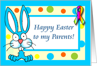Happy Easter - To my Parents card
