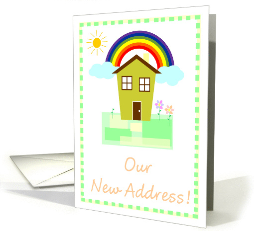 Our New Address card (900435)