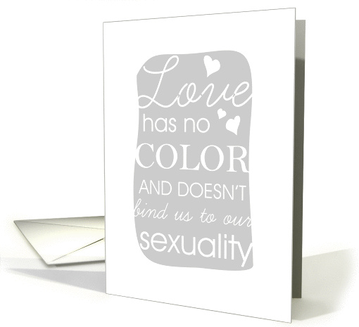 Love has no color card (915581)