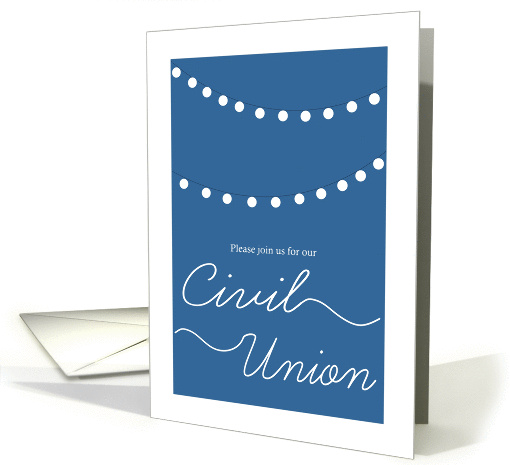Civil Union - Blue card (915591)