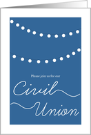 Civil Union - Blue card