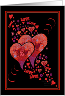 Love Love Love card