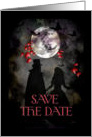 Gothic Wedding - Save the Date card