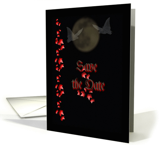 Gothic Wedding II - Save the Date card (828678)