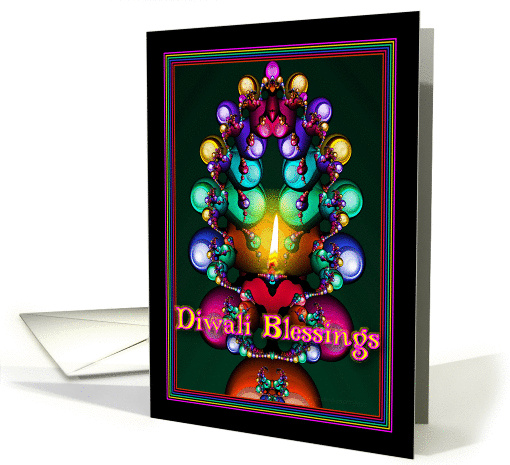 Diwali Blessings card (835692)