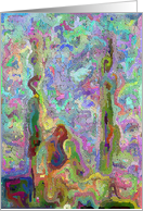 Mosaic, Abstract, card