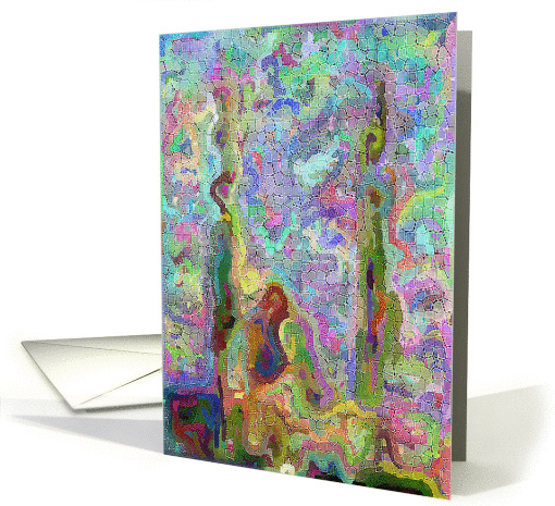 You're invited! Abstract mosaic Dreaming card (841192)
