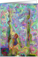 You’re invited! Abstract mosaic Dreaming card