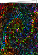 Abstract Mosaic Good Bye! card