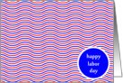 Happy Labor Day Squiggle card