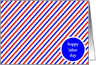 Happy Labor Day card